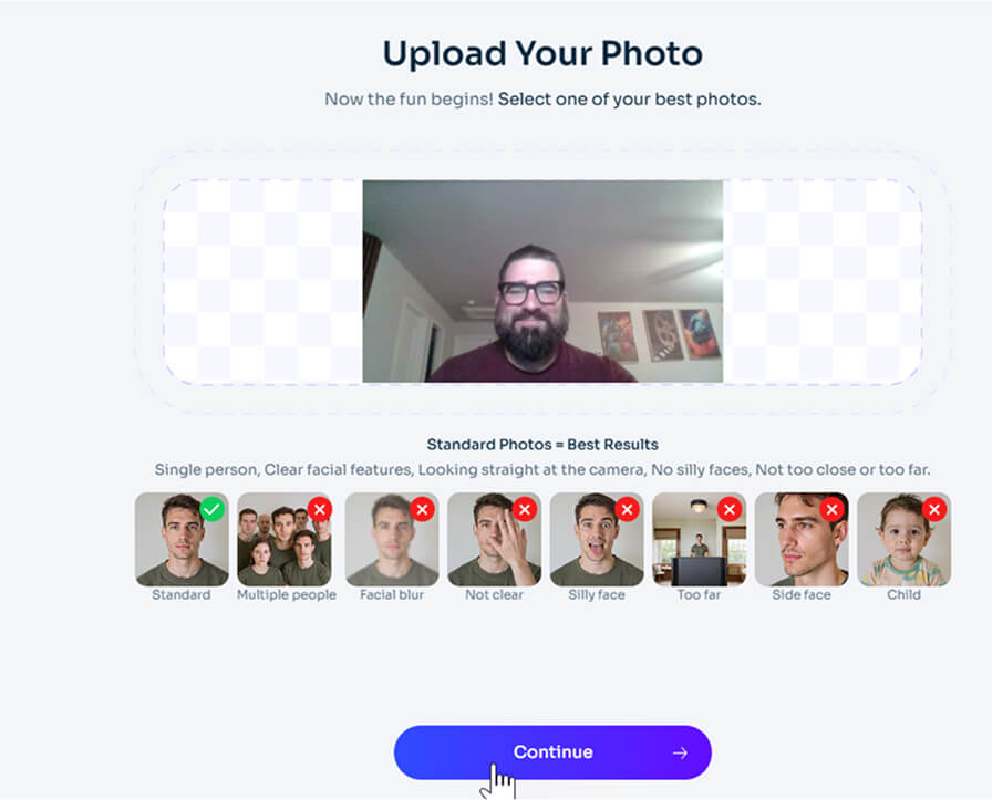 Simple Process - Upload your Photos