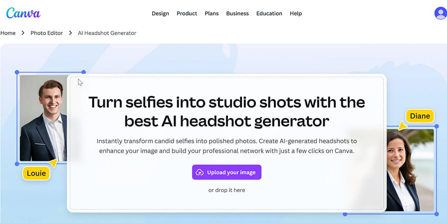Getting Started with Canva AI Headshot Tool